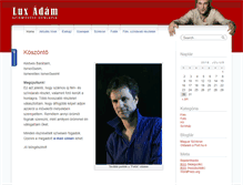 Tablet Screenshot of luxadam.hu